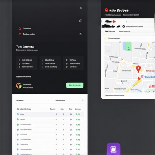 Screenshot of Google My Business analytics showing improved map rankings