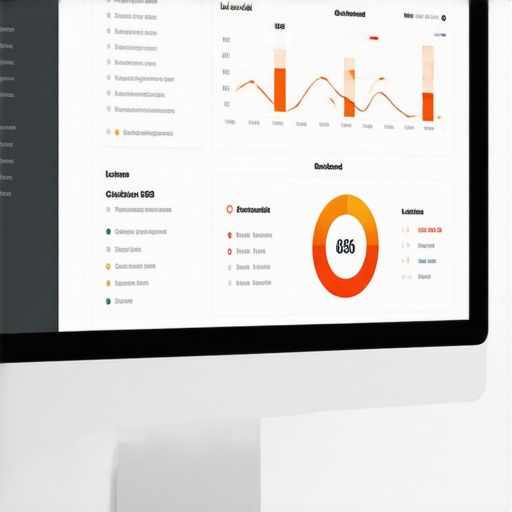 Screenshot of local SEO management software showing rankings and citation data