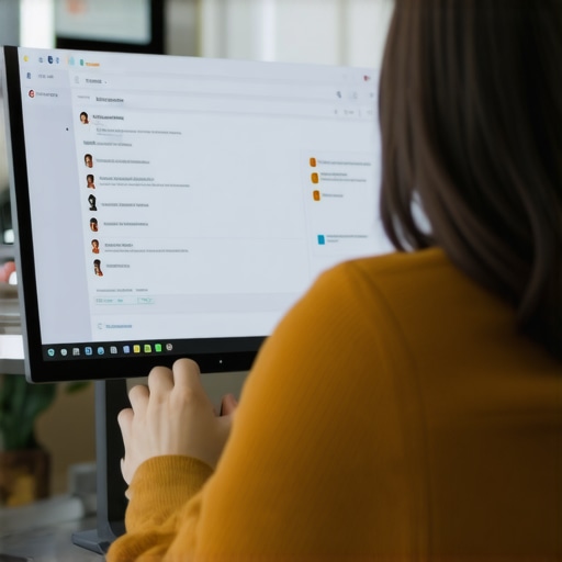 Optimizing Your Google My Business Profile for 2026 Business owner editing Google My Business profile with focus on details and reviews