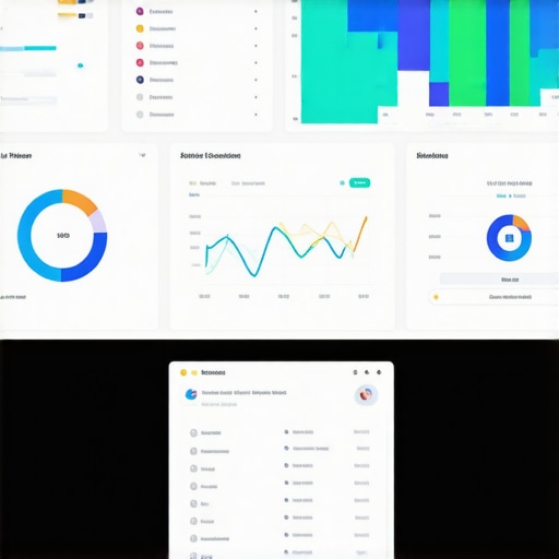 Screenshot of SEO dashboard displaying map rankings and engagement metrics