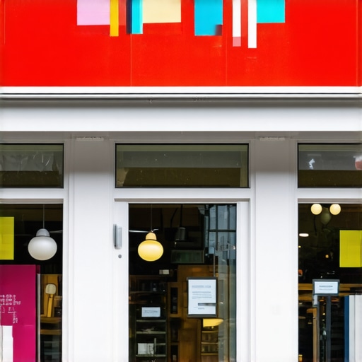 A bustling storefront representing a well-optimized local business listing