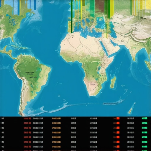 Visual representation of map signal responsiveness and latency enhancements